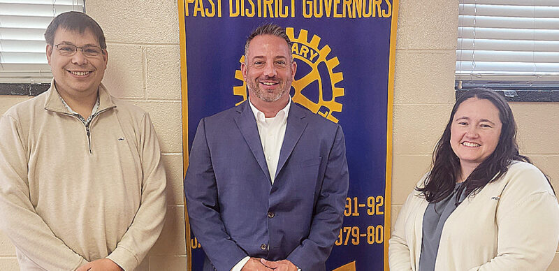 Bank officials address Rotary